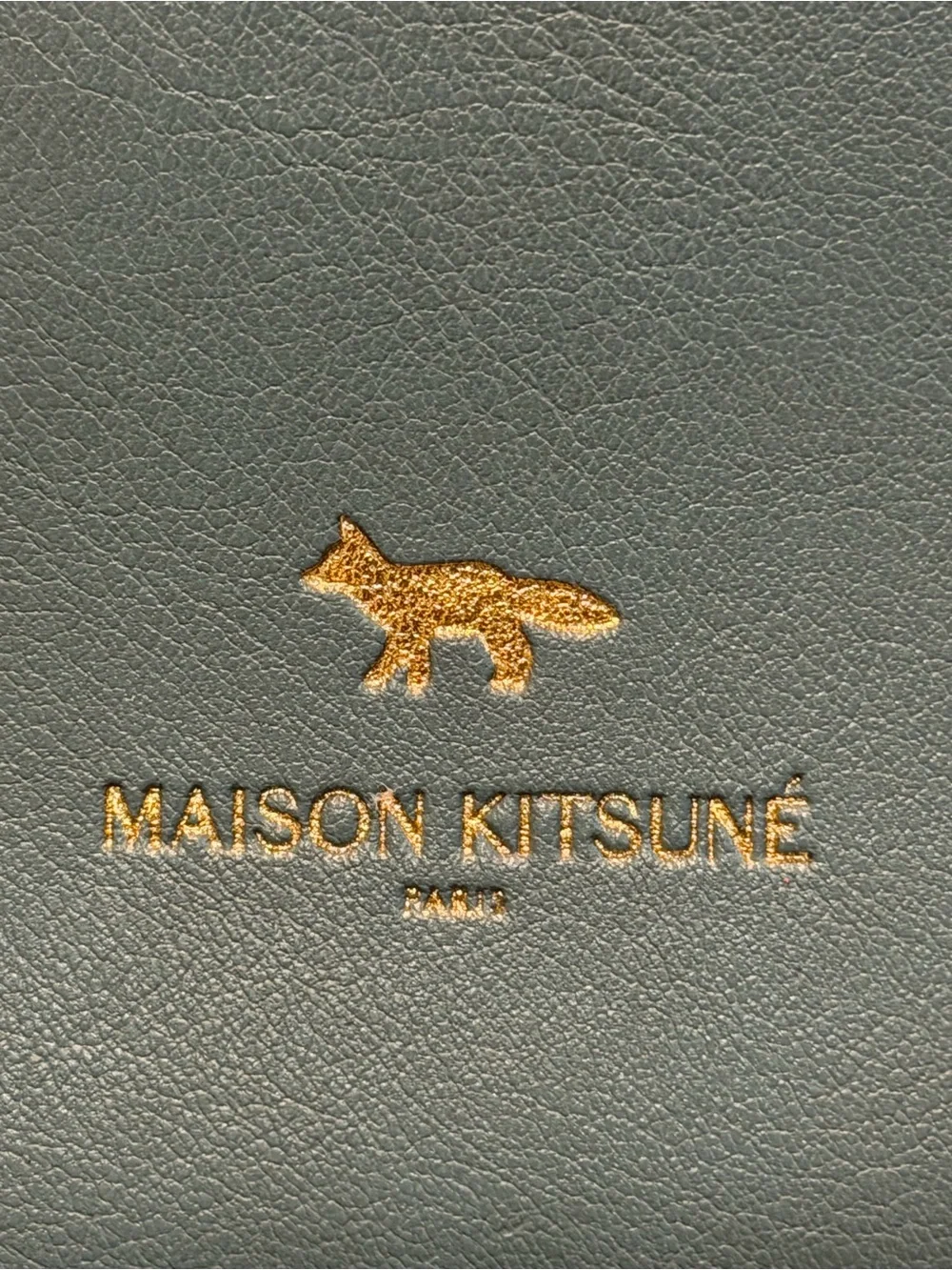 Vintage Maison Kitsune Pouch: JAL Japan Airlines Collaboration